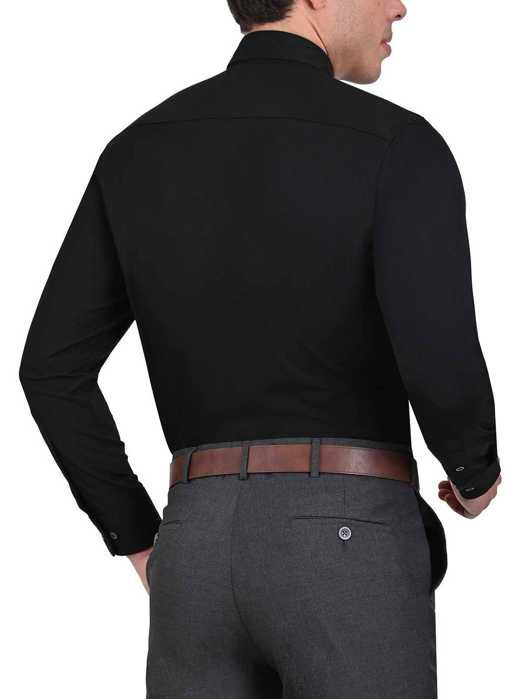 Camisa Icy Mint Monono Slim Fit Negra