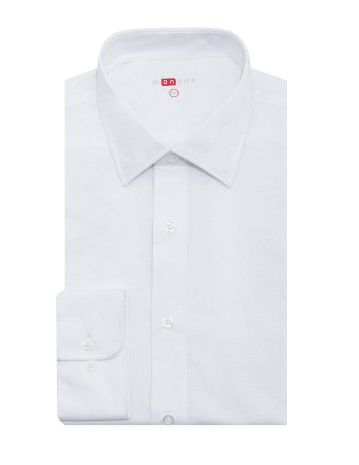 Camisa Icy Mint Monono Slim Fit Blanca