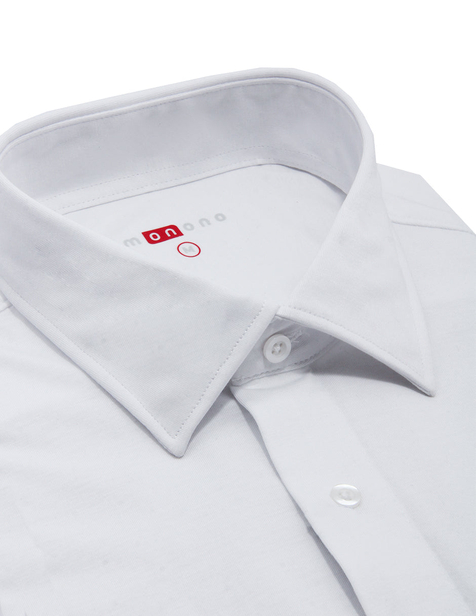 Camisa Icy Mint Monono Slim Fit Blanca