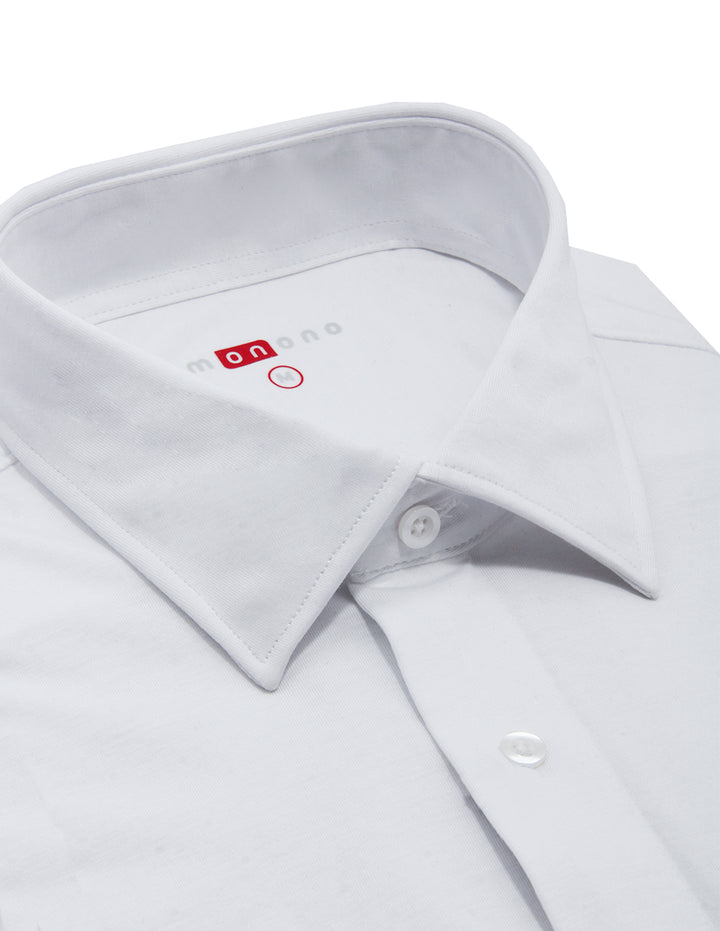 Camisa Icy Mint Monono Slim Fit Blanca