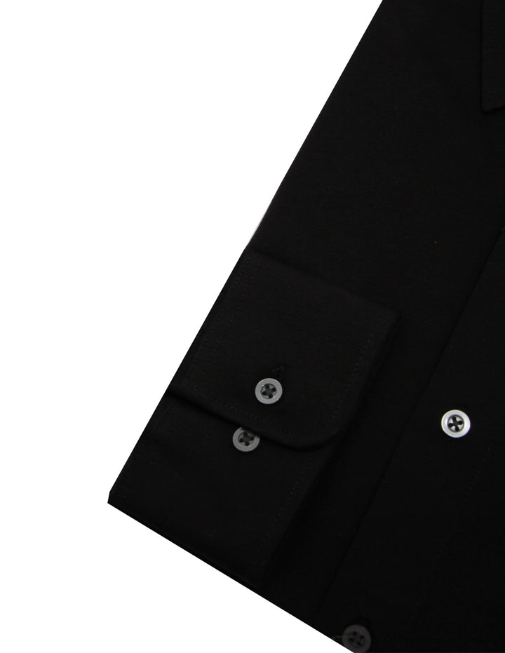 Camisa Icy Mint Monono Slim Fit Negra