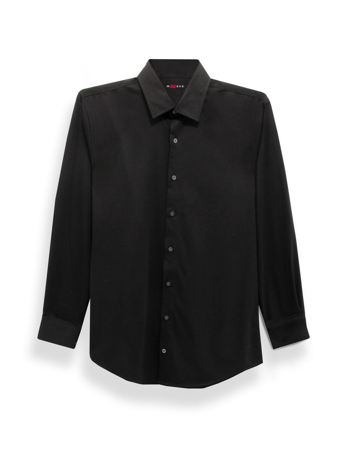 Camisa Icy Mint Monono Slim Fit Negra