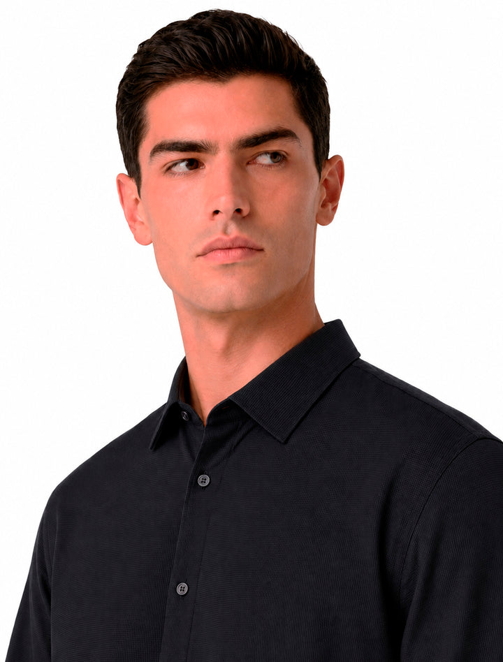Camisa Waffle Texture