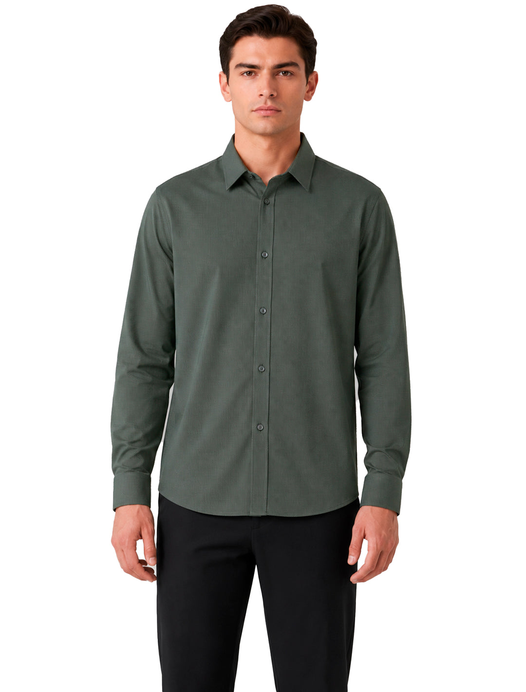 Camisa Waffle Texture