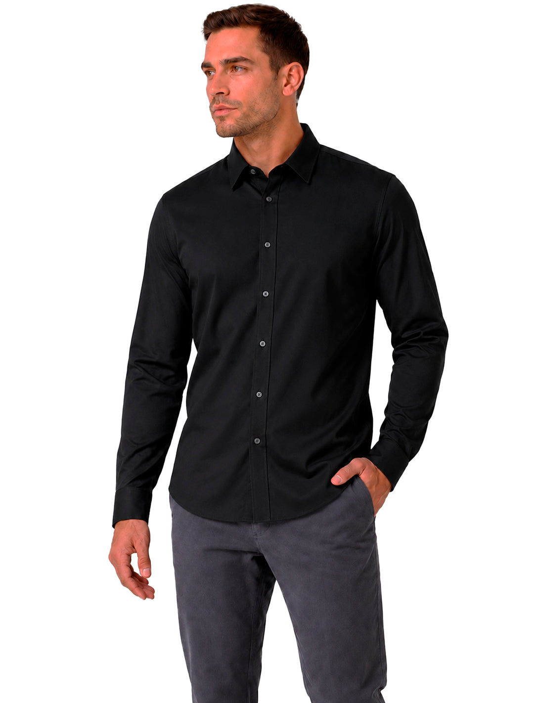Camisa Traveler Monono Slim Fit