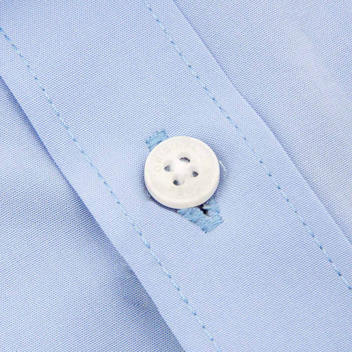 Camisa de Vestir Original Penguin con Fibras de Bambu Celeste